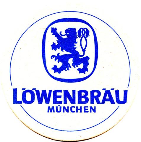 münchen m-by löwen rund 1a (215-löwenbräu münchen-blau) 